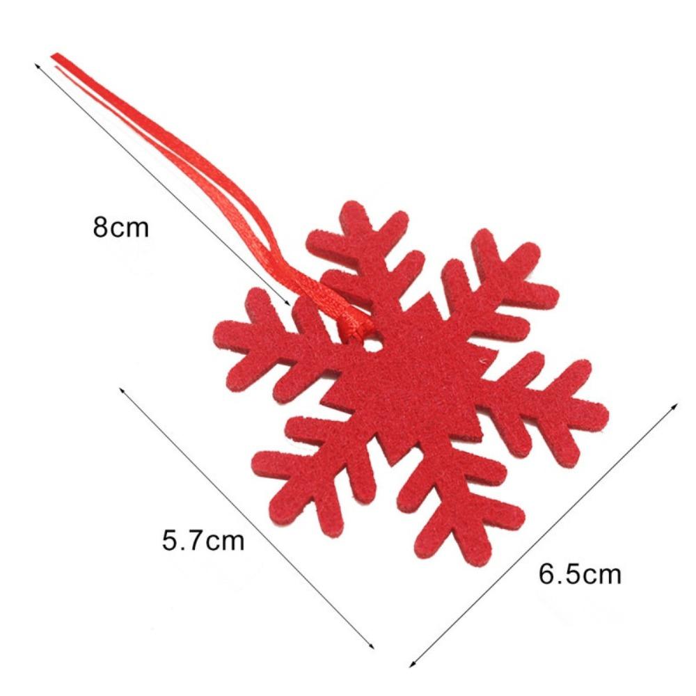 40 шт., 4 формы, подвеска в виде рождественской елки, легко повесить фетровые рождественские подвески, Рождество