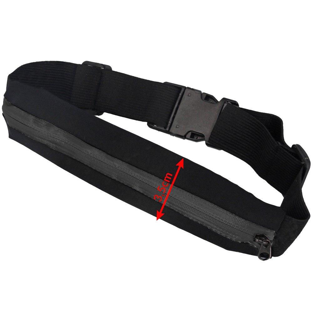 Running Belt Waist Pack - Black