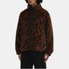 Carhartt WIP FW24 Толстовка Jebson Мягкая Удобная Леопардовый Принт Воротник-стойка Молния Длинный рукав Пониженная линия плеча Флисовая куртка CHXJKI032321N
