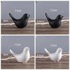 Accessories Modern Black White Ceramic Nordic Style Bird Sculpture Figurines Statue Ornaments