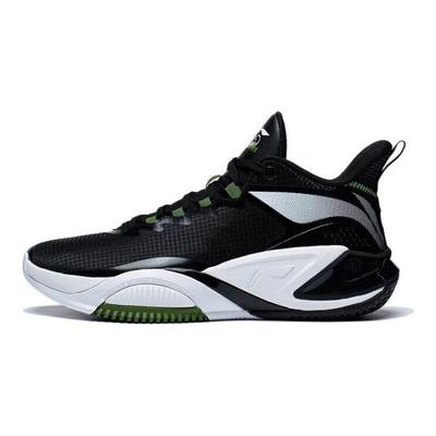 Li Ning Storm 2023 Удобные амортизирующие прочные низкие баскетбольные кроссовки мужские кроссовки черные ABFT021-1