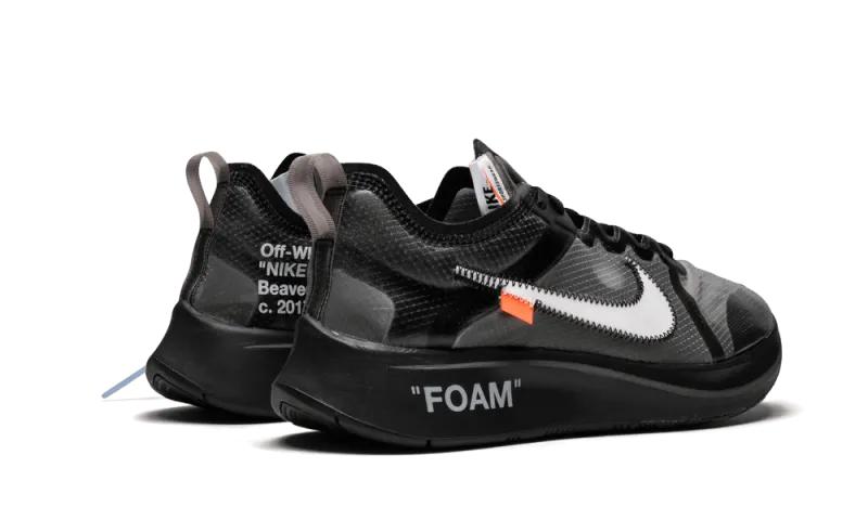 Zoom Fly Off-White Black Silver