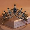 Alloy Queen Princess Crown Baroque Prom Dress Jewelry Vintage Bridal Headband New Year