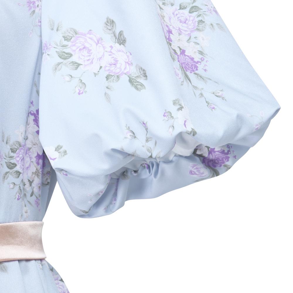 Средневековое Викторианское Элегантное Платье Бальное Платье Женское Платье для Чаепития с Завышенной Талией Сценический Костюм на Хэллоуин Карнавальный Костюм