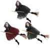 Cute Halloween Hanging Witch Doll Funny Halloween Witch Pendant  Bar Home Decor
