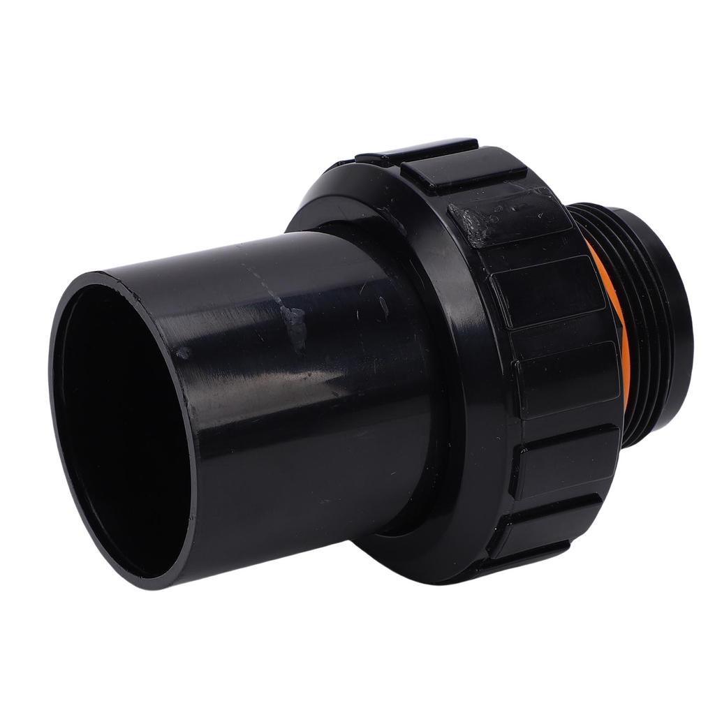 Sand Tank Straight Water Pipe with Threaded Joint Pool Pump Fittings PVC Union Adapter Connector