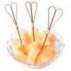 Cocktail Appetizers Cocktail Bamboo Decorative Scissor Shaped Skewer Picks Sticks Toothpick