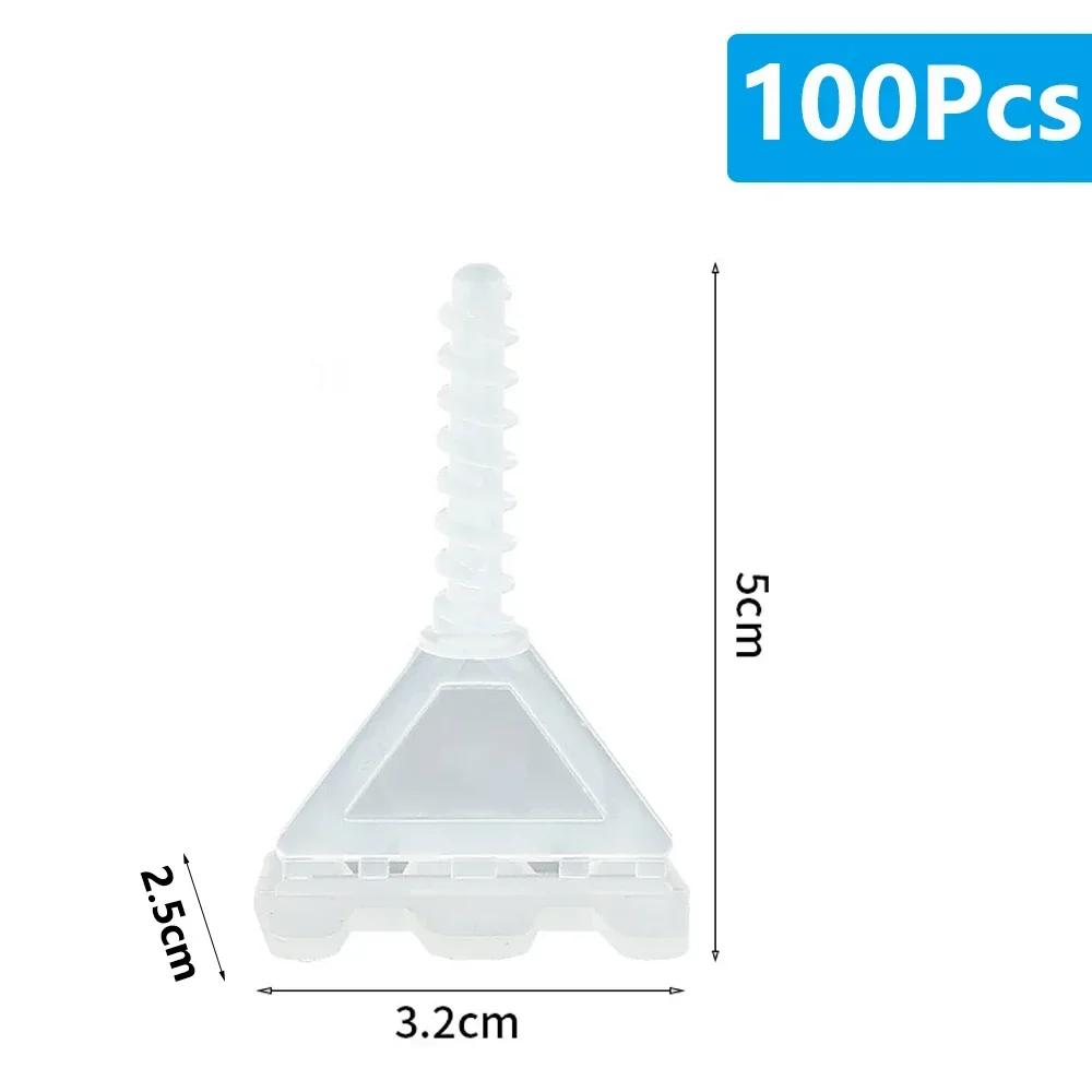 50-600 шт. Верхняя спиральная система выравнивания керамической плитки, зажимы, распорки, ремни, фиксатор для укладки плитки, настенный пол, строительный инструмент
