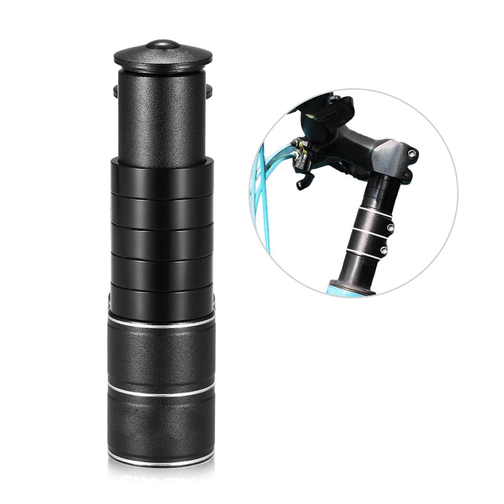 Aluminum Alloy Bike Fork Stem Riser Extender Extension Bicycle Cycling Bike Stem Head Up Raiser Handlebar Riser Adaptor