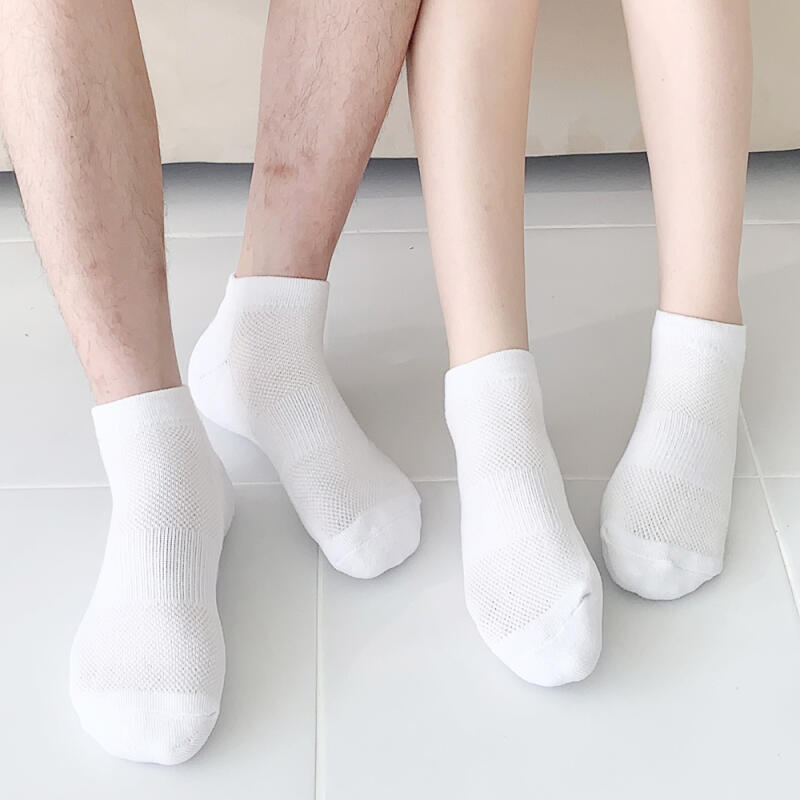 [Набор из 5 пар] Мужские и женские носки-кроссовки с двойной cushioning сеткой
