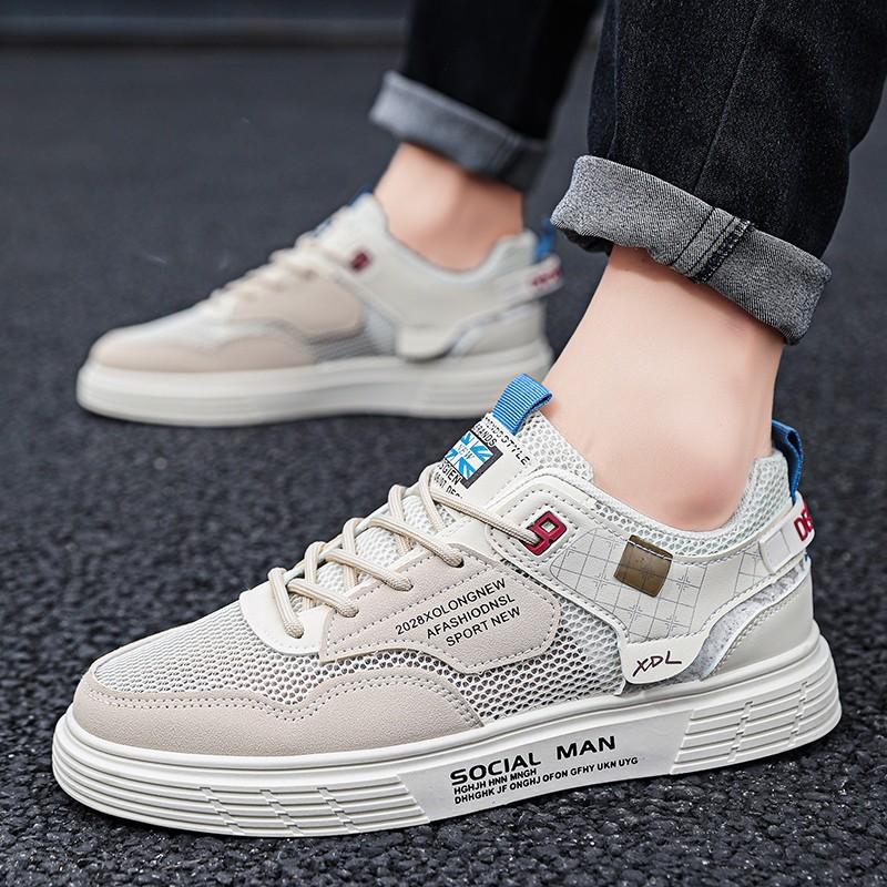 Новые мужские сетчатые спортивные кроссовки для сноуборда, трендовые дышащие повседневные мужские кроссовки для сноуборда