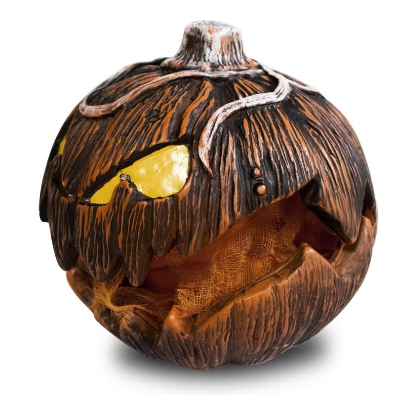 Halloween Pumpkin Prop With Rising Motion Light Sound Effects Outdoor Garden Decor