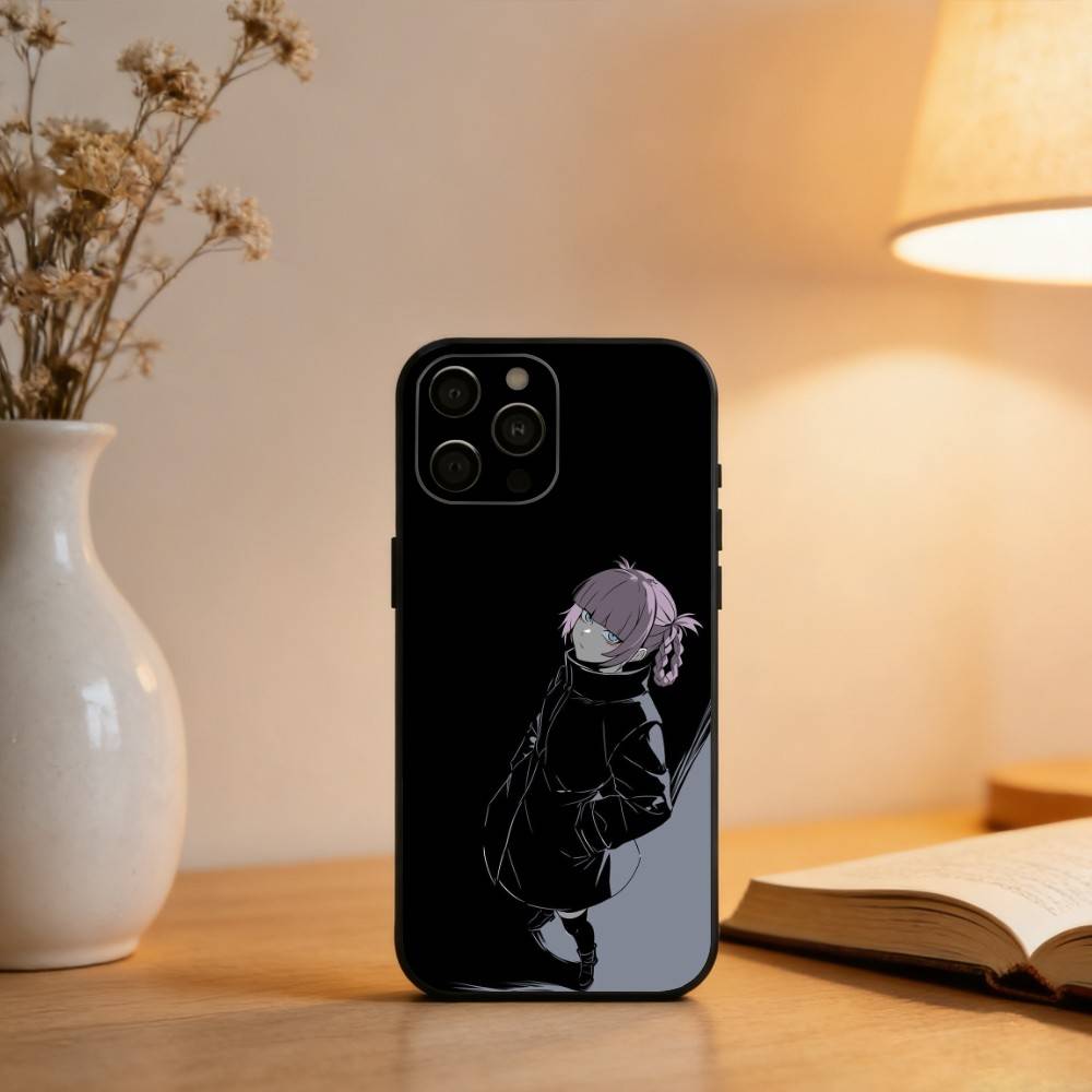 Чехол для телефона N-Nazuna N-Nanakusa для iPhone 17,16,15,14,13,12,11 Plus,Pro Max,XS, Черный мягкий силиконовый чехол