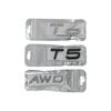 3d Metal T5 Logo T6 Emblem AWD Letters Car Trunk Badge For Volvo S60 C30 850 S40 V40 V70 XC60 V50 S70 C70 V90 T5 T6 AWD Sticker