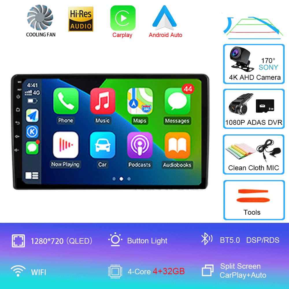 Автомобильный радиоприемник Android 14 для Fiat Ducato 3 2006-2022, для Peugeot Boxer 2 2006-2022, для Citroen Jumper 2 2006-2022, мультимедийная стереосистема