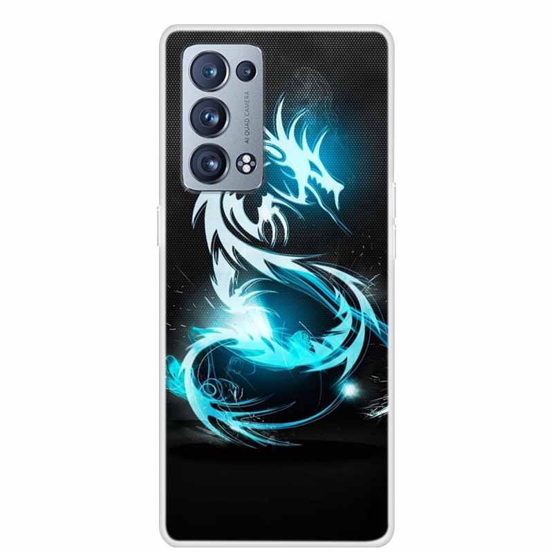 For OPPO Reno 6 Pro Plus 5G Case Reno6 Clear Marble Soft TPU Silicone Back Cover For OPPO Reno6 5G Phone Case Funda Bumper 6pro+