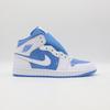 FZ2142-114 Nike Air Jordan 1 Mid Белый Легендарный Синий (Мужской)