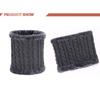 New Hot Winter Scarf for Women Fleece Ring Bandana Knitting Solid Scarf Knitted Neck Warmer Thick Ski Mask Wraps