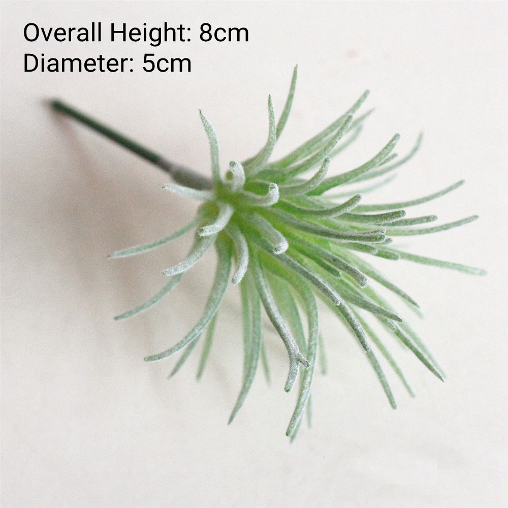 Зеленый Флок Искусственные Суккуленты Домашний Декор Спальни Гостиной Поддельные Растения DIY Цветочная Композиция plante artificielle