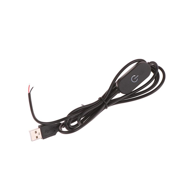 2A 5V Usb сенсорный переключатель затемнения кабель 1.5M Usb 2.0A на 2 провода выход 5-100% диммер контроллер