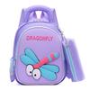 Childrens Dragonfly Butterfly Backpack Large Capacity Layered Storage Zipper