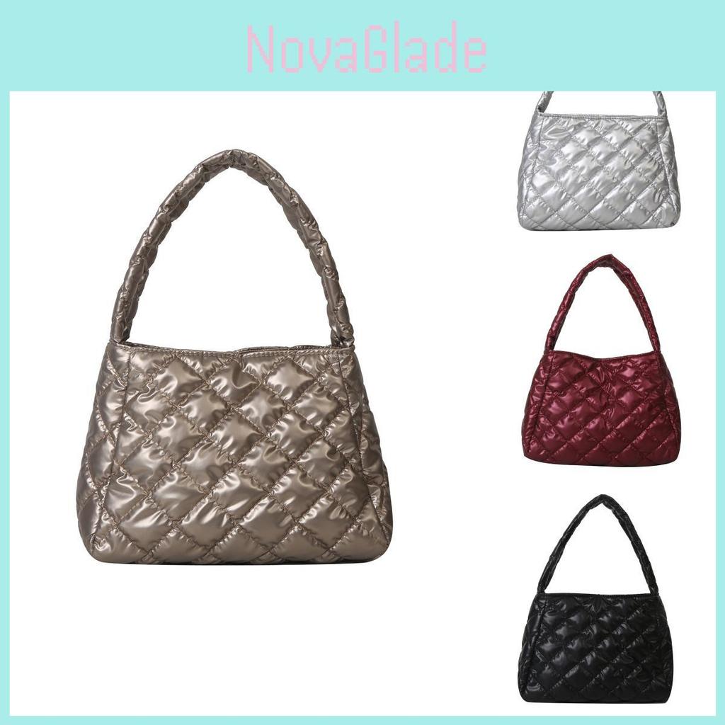 Chic Quilted Shoulder Bag Versatile And Trendy Small Square Handbag