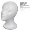 Foam Wig Head Tall Female Mannequin Hairpieces Display Holder Hats Sunglasses Headphone Headwear Stand Cosmetics Model Head Prop