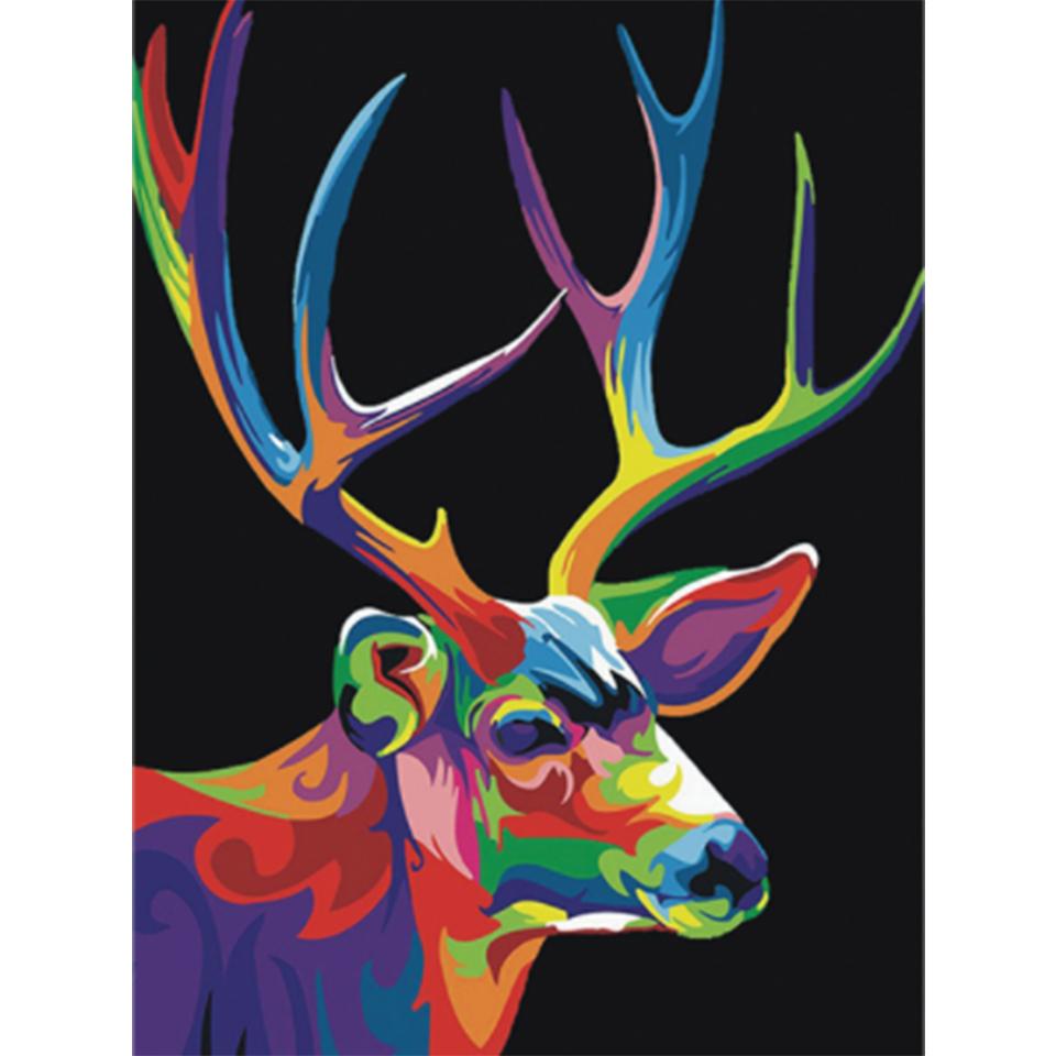 DIY 5D Diamond Painting Animal Lion Cat Monkey Cross Stitch Kit Diamond Embroidery Mosaic Art Picture Rhinestone Decoration Gift