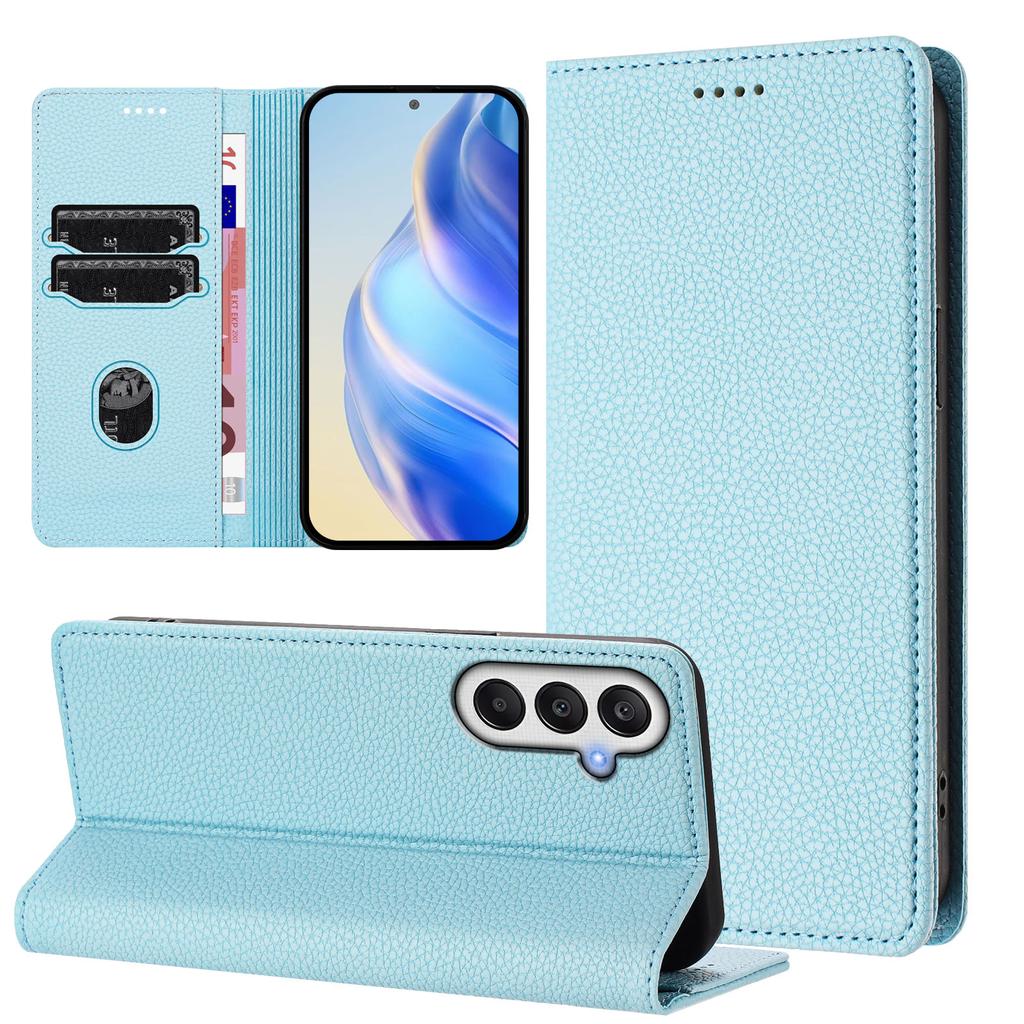For Samsung Galaxy A36 5G Wallet Case RFID Blocking Litchi Texture Leather Mobile Cover