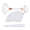 Jadestone Roller Massage Gua Sha Set Manual Double Heads Jadestone Roller Massage Scraping Set