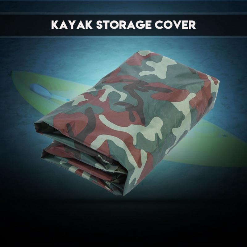 4.5m Waterproof UV Protection Storage Dust Cover For 3.6-4m Kayak Boat