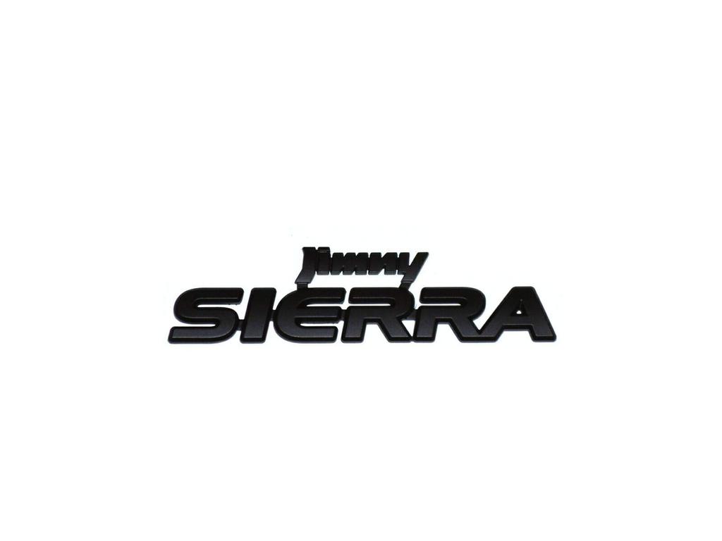Матовый черный Jimny Sierra jimnySIERRA Эмблема названия автомобиля Задняя (JB74W)