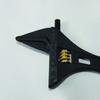 Fujiya Light Adjustable Black Maximum 53mm Wrench, Gold, FLA-53-BG, Opening