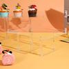 Cupcake Dessert Table Display Set Easy Assembly Versatile Design Transparent Dessert Pastry Food
