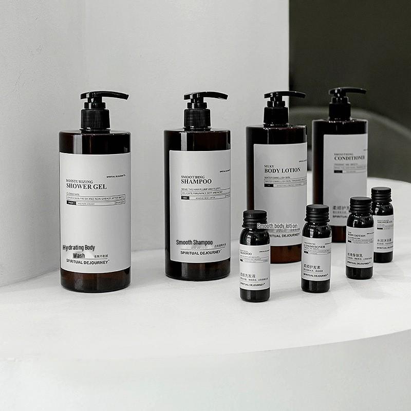 Цитрусово-древесный 500 мл Спа Шампунь и гель для душа для отелей, B&B, спортзалов - Уход за волосами и лосьон для тела