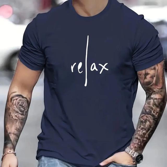Men's Summer Casual T Shirts Relax Graphic T-shirts Oversized Short Sleeve Tops For Mens