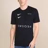 Nike Футболки Мужские Черные С Круглым Вырезом Умеренный Прямой Крой DH0030-010