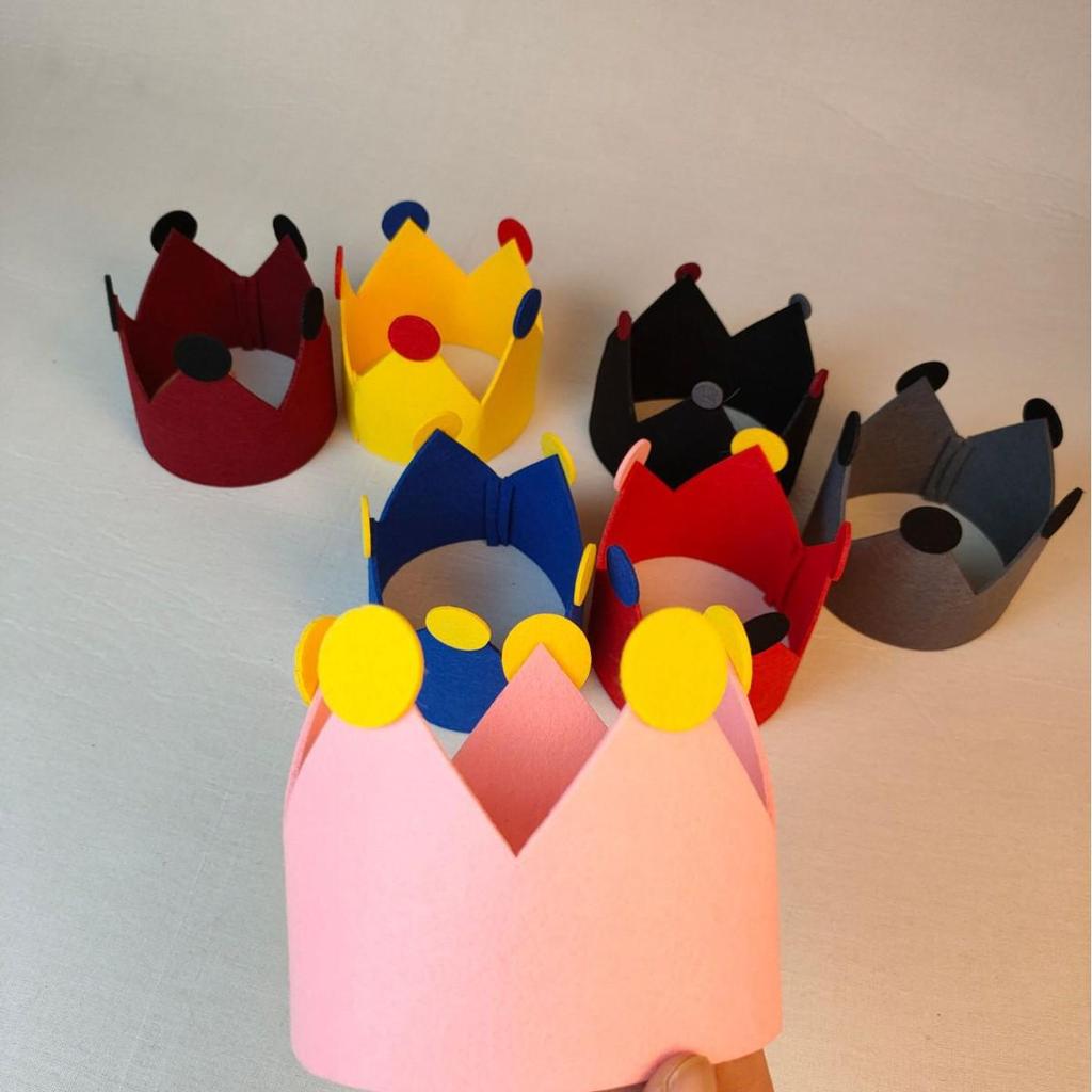 Ins Baby's First Birthday Hat & Children's Hundred Days Crown – Adult Birthday Decoration & Photo Props