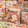 Японский стиль DIY Книга наклеек: Креативные узоры для чехлов телефонов, блокнотов и коллажей