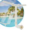 PVC Waterfall Pool Sprinkler Fountain Double-jet Waterfall Waterfall Fountain  Garden