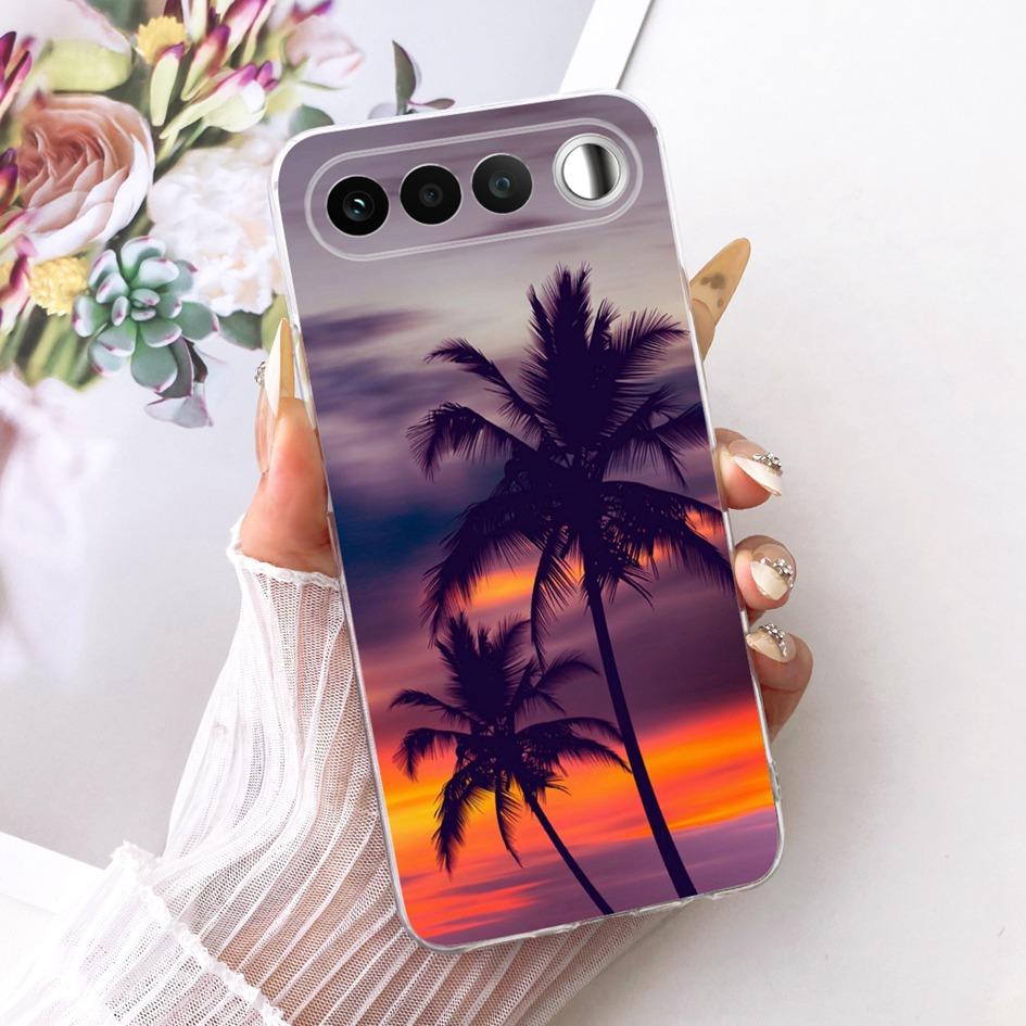 Чехол для Realme 16 5G 2026 Милый Мультяшный Рисунок Мягкий Прозрачный Силикон Ударопрочный Тонкий Чехол-Оболочка для Телефона Realme16 RMX5171