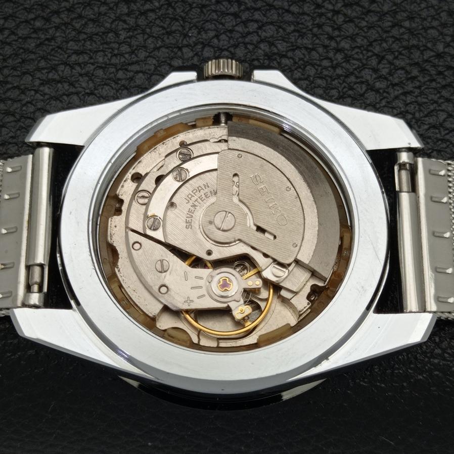 ВОССТАНОВЛЕННЫЕ SEIKO 5 АВТОМАТИЧЕСКИЕ ЯПОНИЯ 6309A НАРУЧНЫЕ ЧАСЫ С БЕЛЫМ ЦИФЕРБЛАТОМ a426506-2