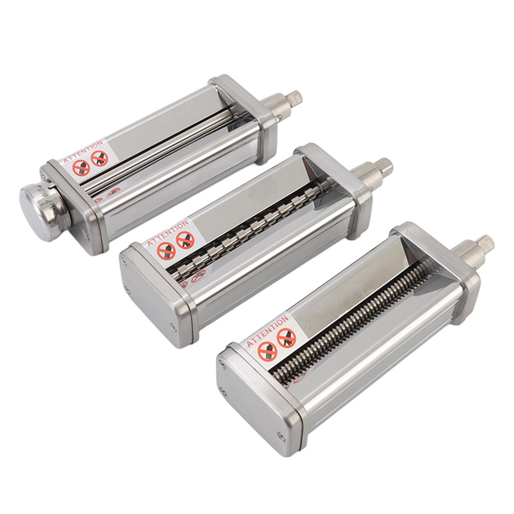 Pasta Maker Attachments for Stand Mixer Press Noodle Maker Set with Pasta Sheet Roller Spaghetti