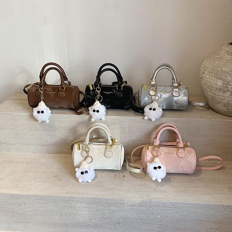 Small Bags Are Popular Today, Women's New Spring and Summer Versatile Messenger Bags, Handbags, Cylindrical Bags.