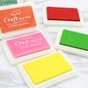 DIY Scrapbooking Stamp Inkpad Vintage Crafts Color Ink Pad Colorful Inkpad Stamps Sealing Decor