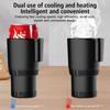 Smart Cup Heat Preservation Car Cooling Heating Cup Holder DC 12V Water Warmer Bottle Portable Rapid Refrigeration Kettle