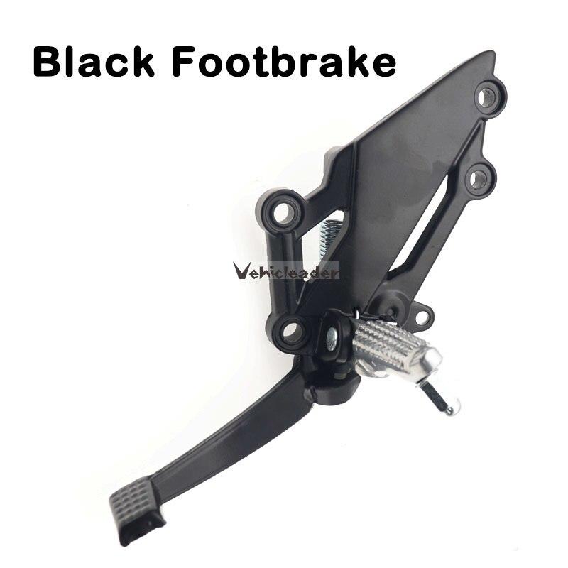 Motorcycle Left Right Rear Foot Peg Brake Pedal Footrest Bracket For KAWASAKI VERSYS 250/300 NINJA EX250R Z250 Z300