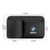 Leather Car Cup Holder Storage Box For BMW X1X2X3X5 X6 X7 1 3 5 6 7 Series F40 E60 E90 G20 G30 Door Trash Can Umbrella Organizer RL7