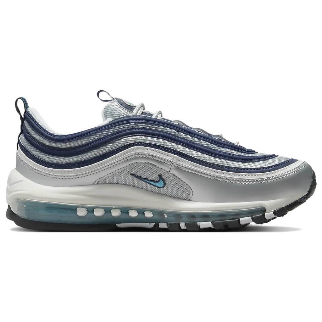 Nike Air Max 97 Металлический серебристый Хлорно-синий Женские DQ9131-001
