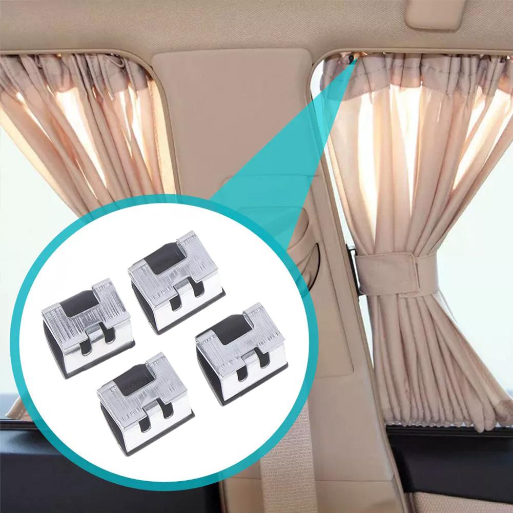 NEW4Pcs/комплект зажим для штор боковая дверь автомобиля для Megane 2 3 для Fluence Laguna 2 Scenic OEM 8200163859 держатель крепежные зажимы автозапчасти